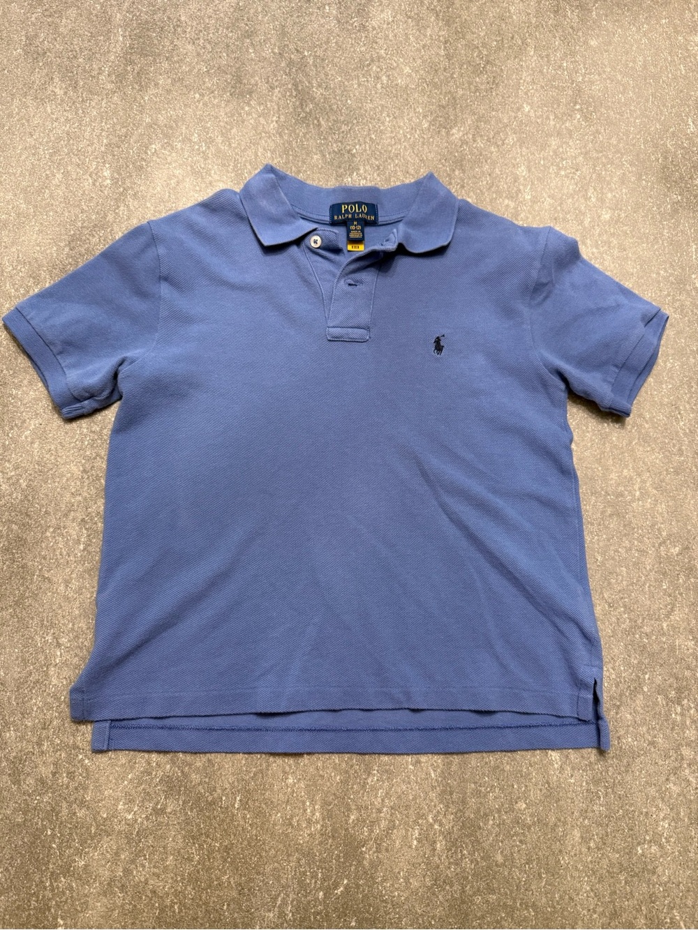 EUC Polo Ralph Lauren Boys Iconic Mesh Polo Shirt Size M (10-12)